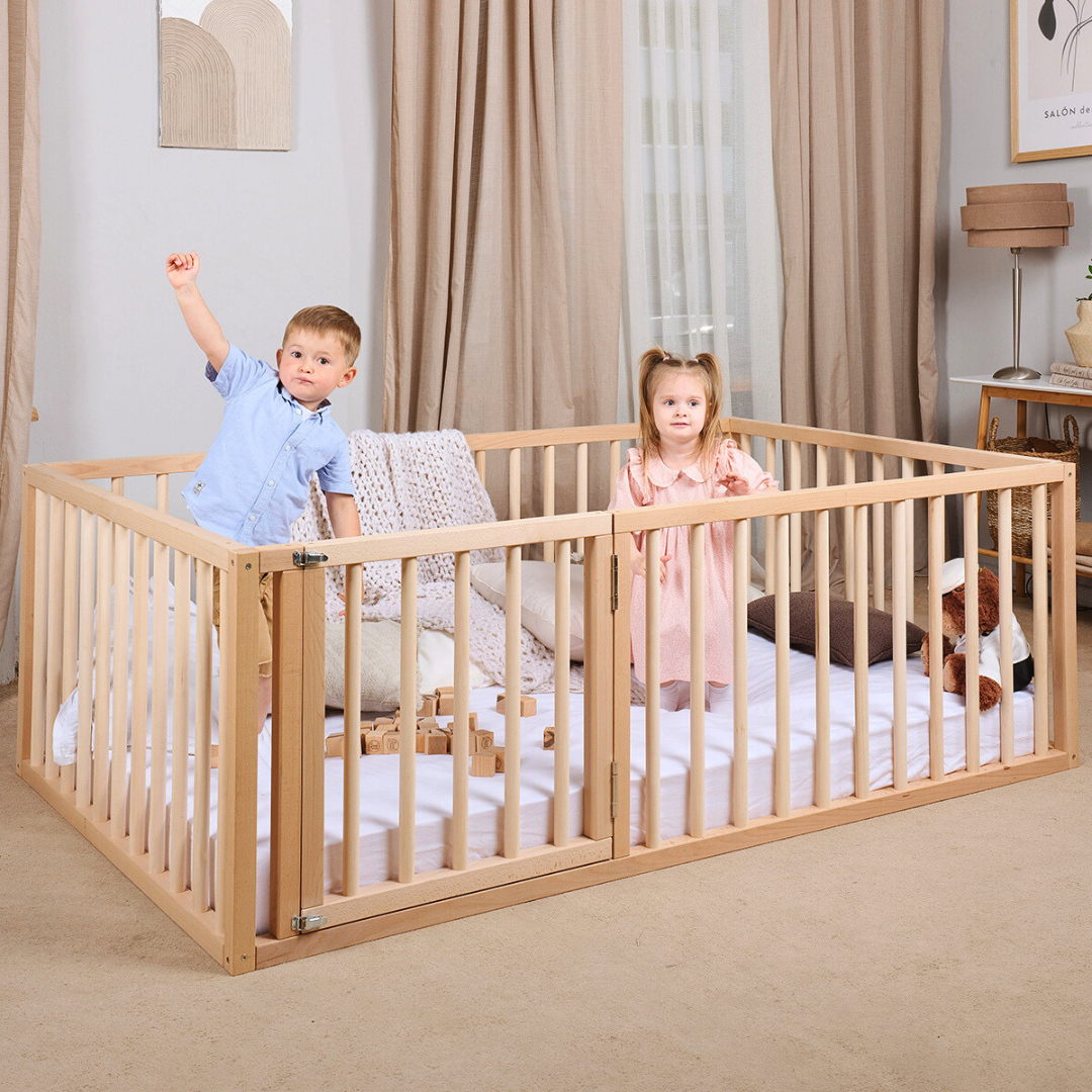 Montessori Bed For Kids and Toddlers from 6 month (EU Size 200x120 cm)-0