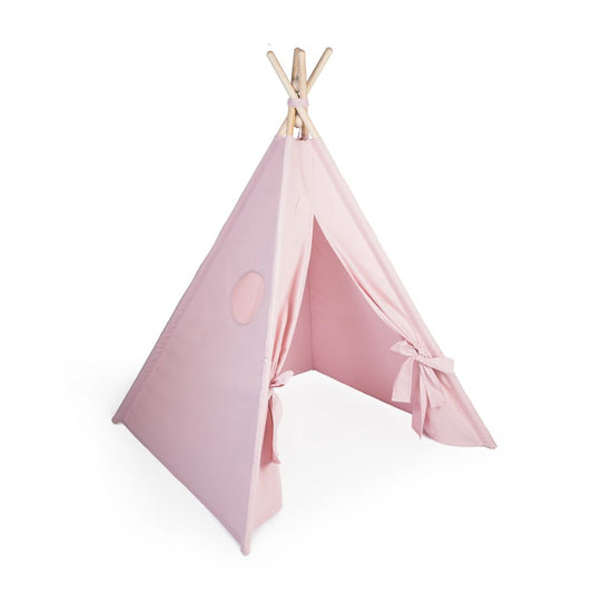 Kinderzelt Tipi Zelt mit Matte und Kissen Rosa von MAMOI 1